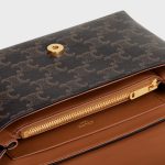 TEEN CELINE VICTOIRE BAG IN TRIOMPHE CANVAS TAN - Image 4